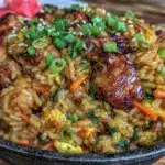 one-pot chicken fried rice - featured image