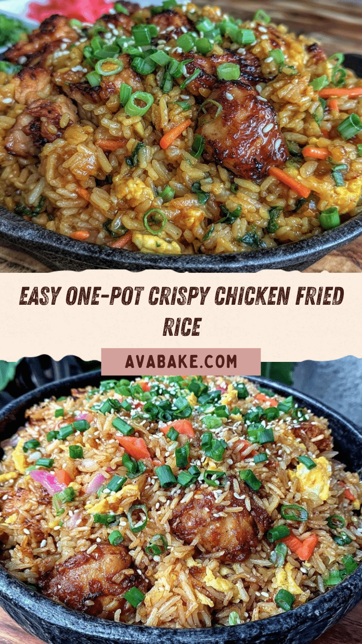 one-pot chicken fried rice recipe