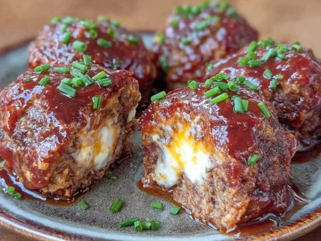 overnight bbq meatballs - featured image