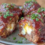overnight bbq meatballs - featured image