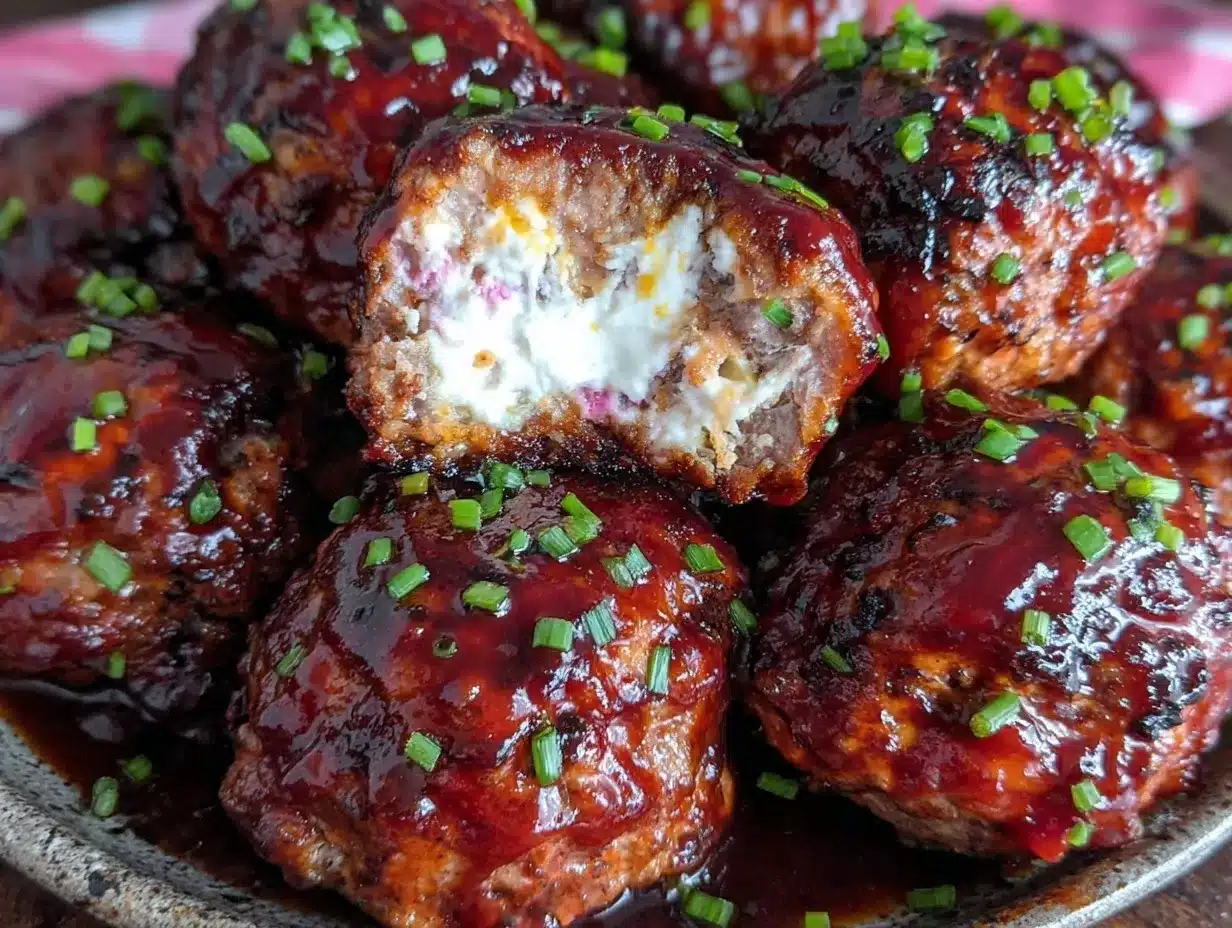 overnight bbq meatballs preparation steps