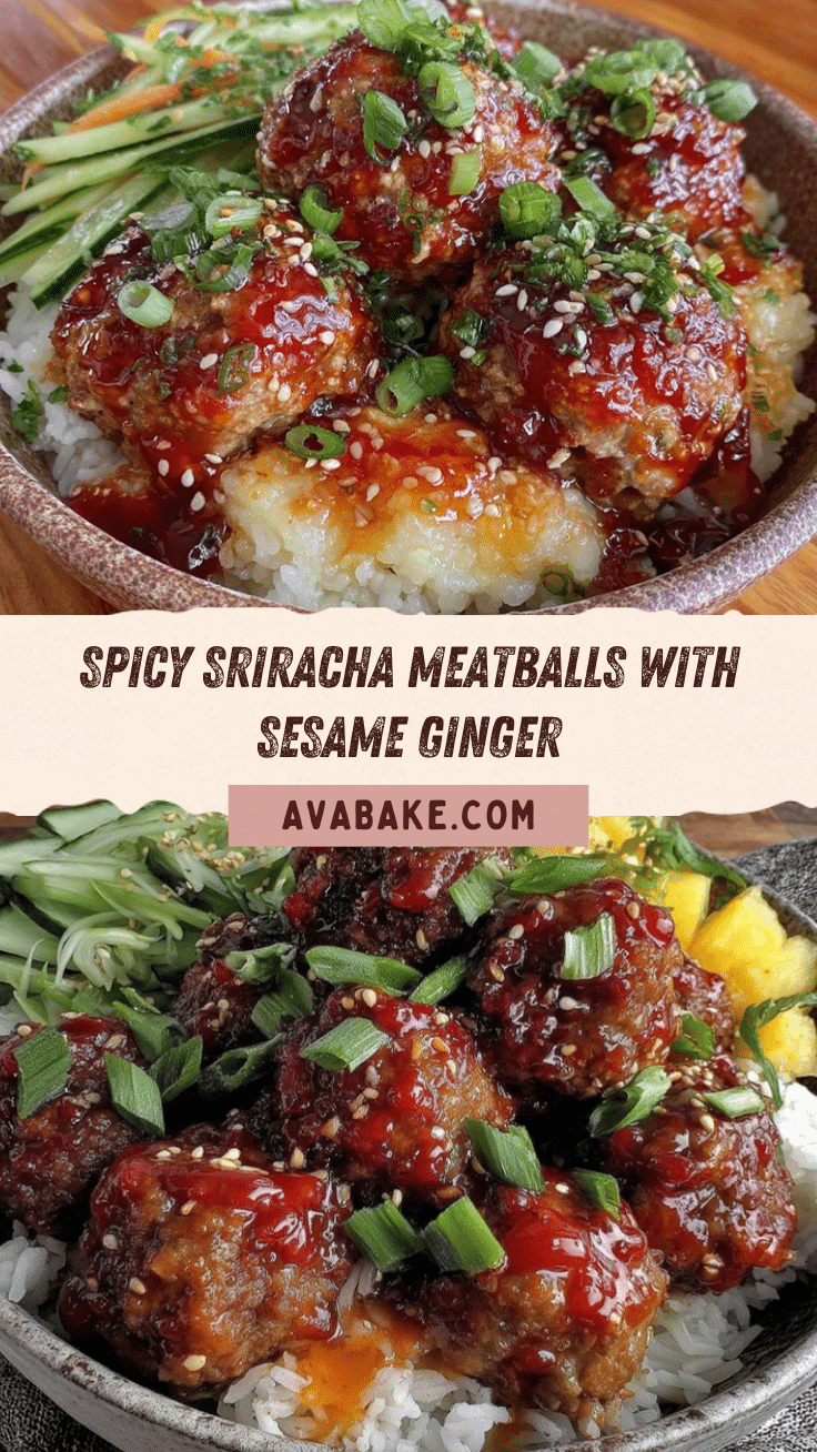 overnight spicy sriracha meatballs recipe