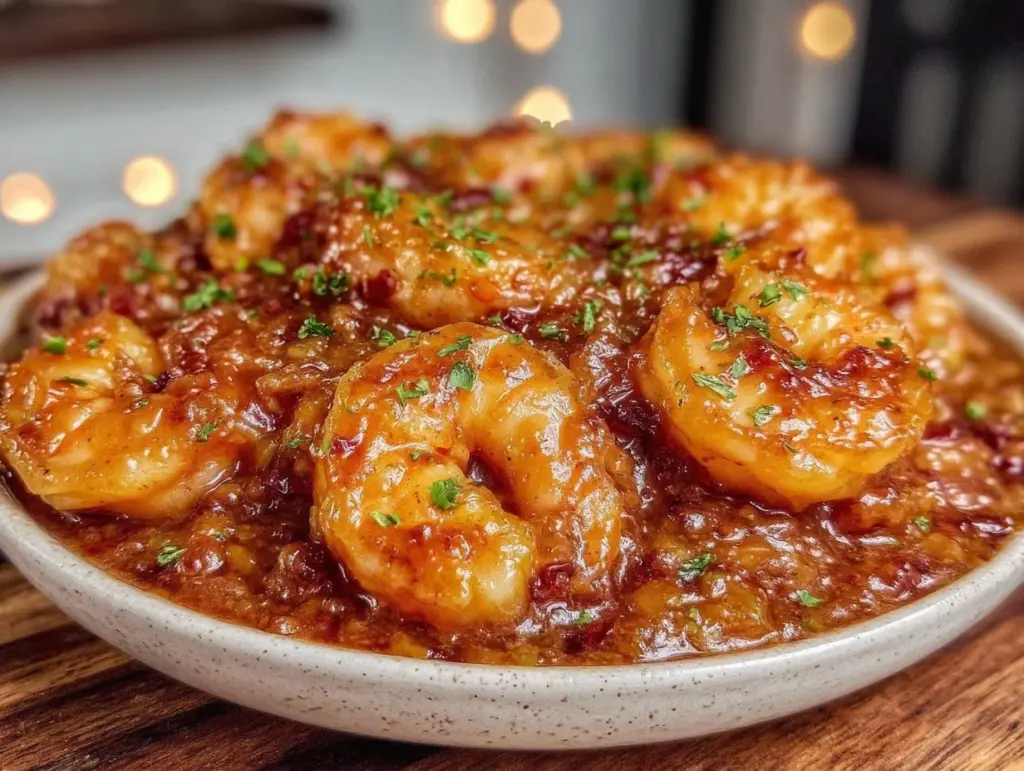 quick shrimp étouffée - featured image
