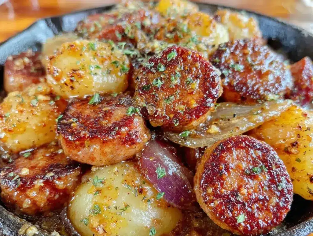 savory skillet dublin coddle - featured image