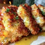 slow cooker Parmesan chicken cutlets - featured image