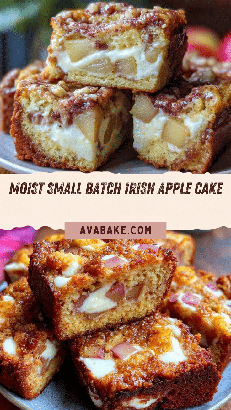 small batch Irish apple cake recipe
