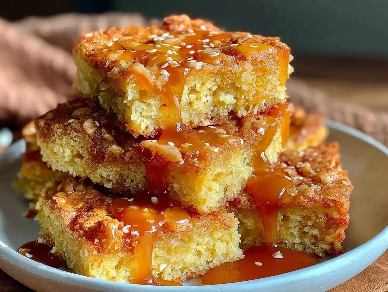 spicy brown butter blondies preparation steps