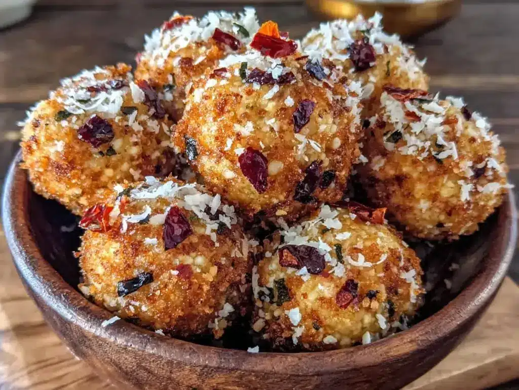 spicy no-bake energy bites - featured image