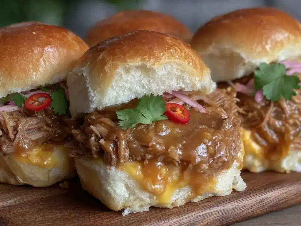 vegan pulled pork sliders - featured image