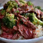 asian beef and broccoli stir fry - featured image