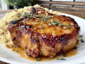 brown butter-crusted pork - featured image