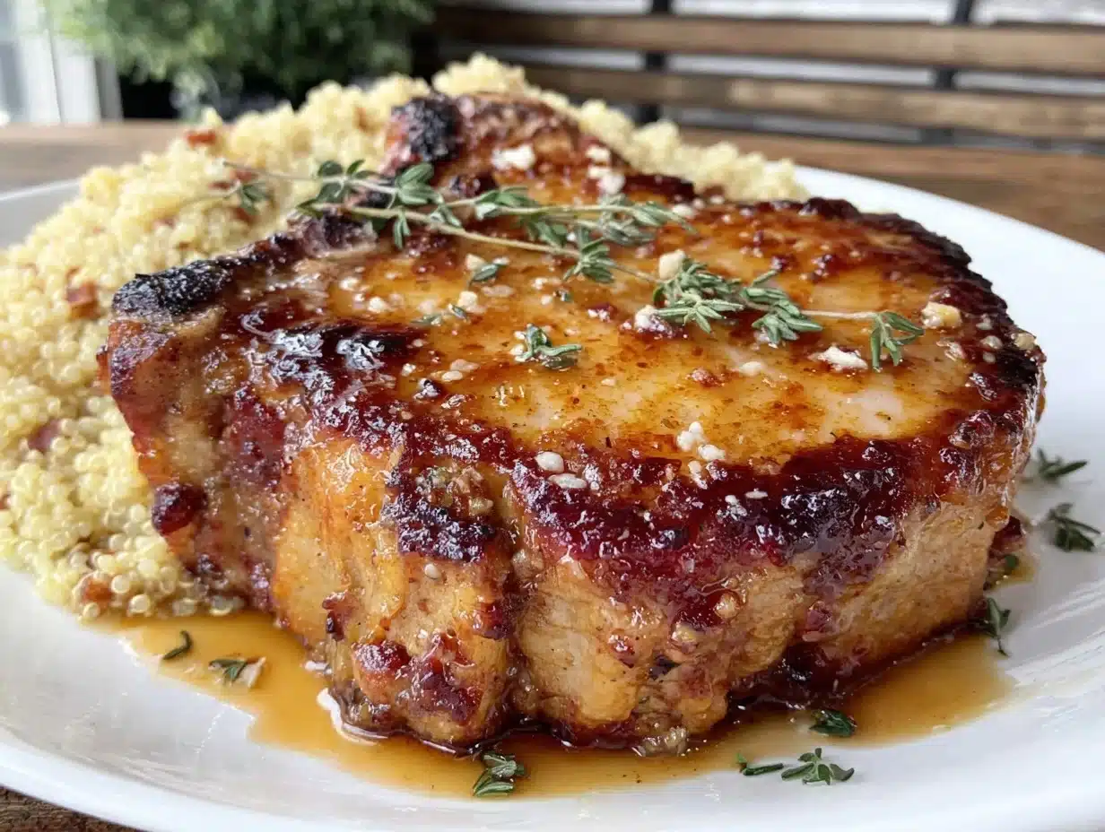 brown butter-crusted pork - featured image