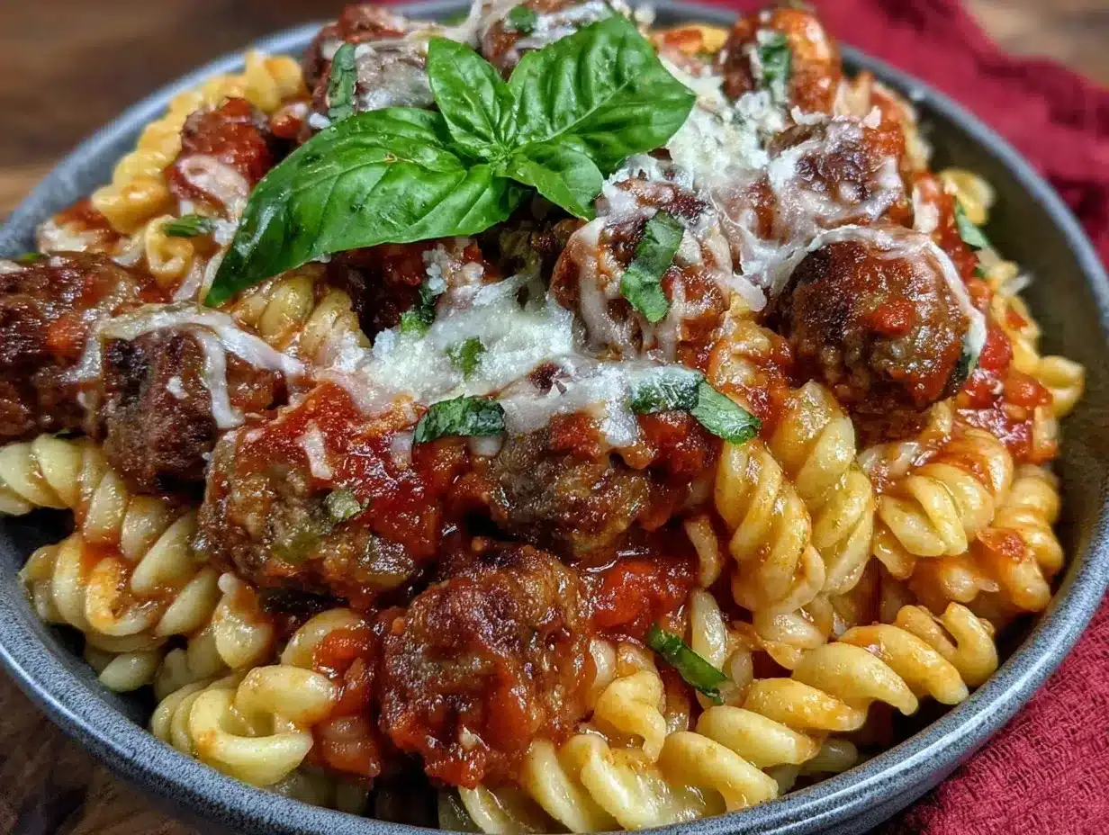 creamy crock pot italian sausage pasta preparation steps