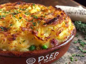 creamy st patrick’s day shepherd’s pie with corned beef - featured image