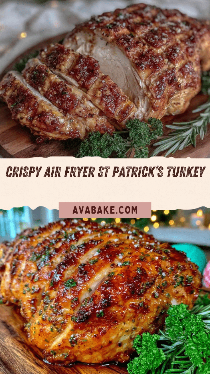 crispy air fryer St Patrick’s Day turkey recipe