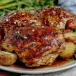 crispy brown butter spring chicken - featured image