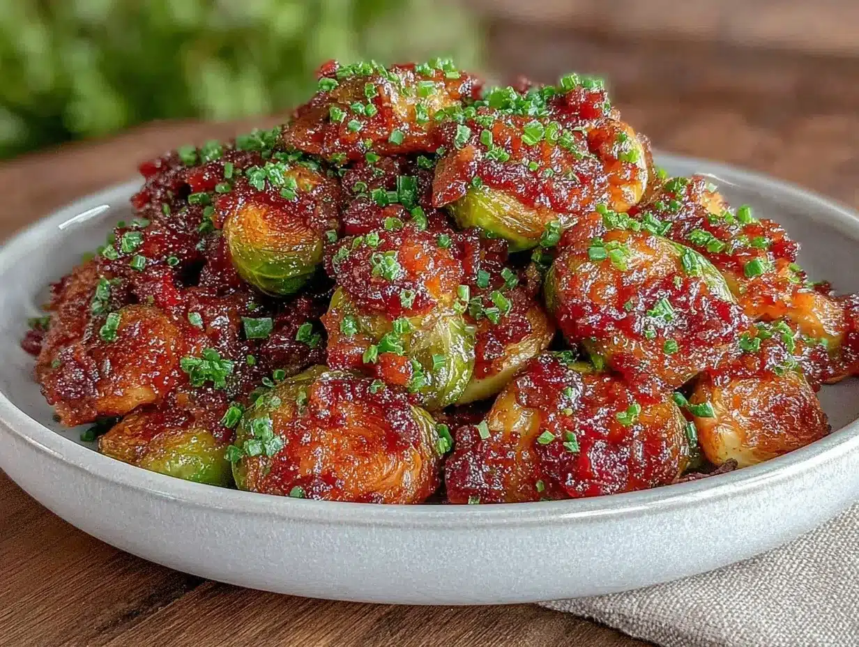 crispy roasted brussels sprouts preparation steps