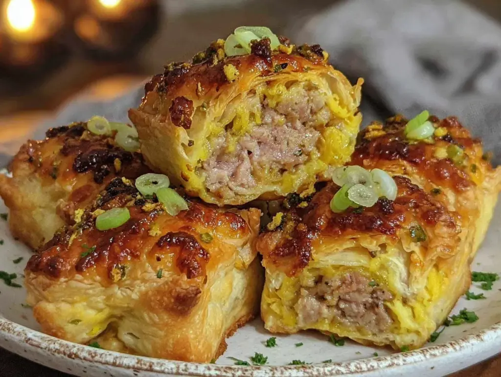 crispy spring pork baked bites - featured image