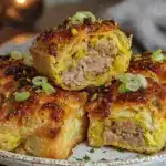 crispy spring pork baked bites - featured image