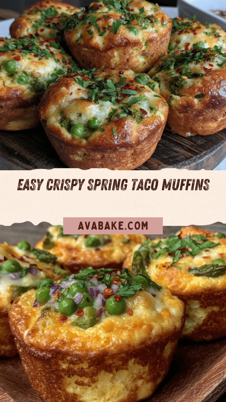crispy spring tacos muffins recipe