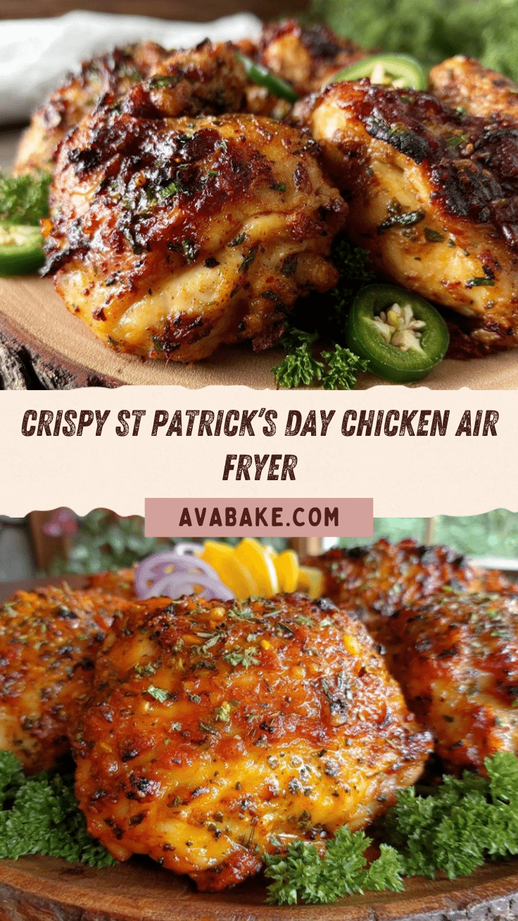 crispy st patricks day chicken air fryer recipe recipe