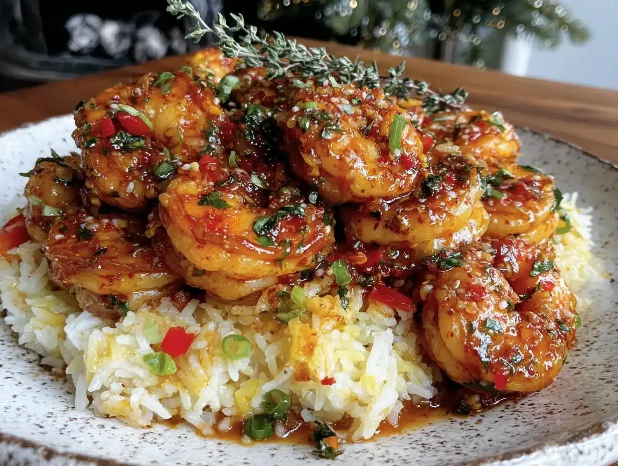 easy 45-minute Cajun shrimp and rice recipe preparation steps