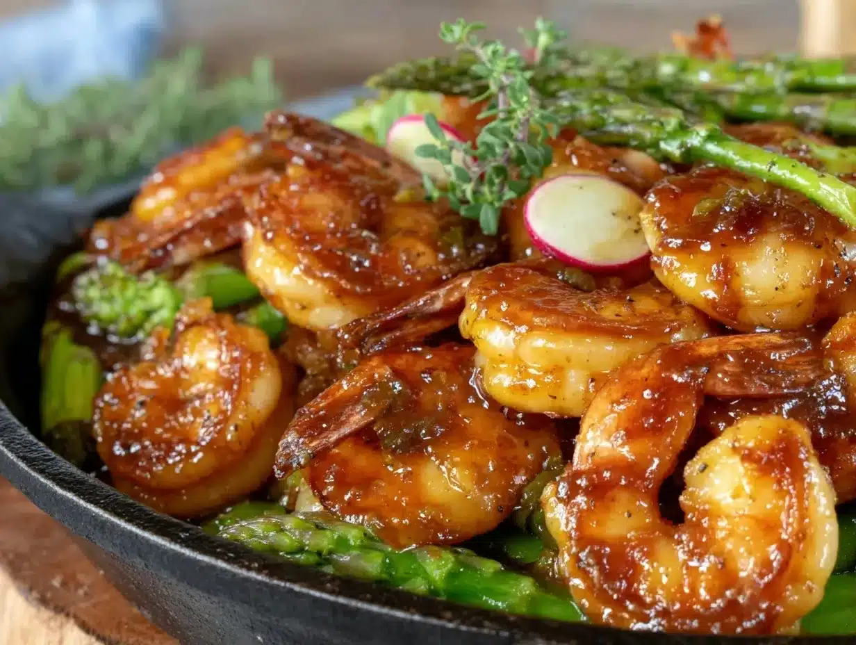 easy one-pan spring shrimp preparation steps