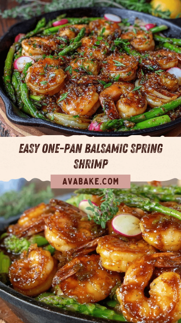 easy one-pan spring shrimp recipe