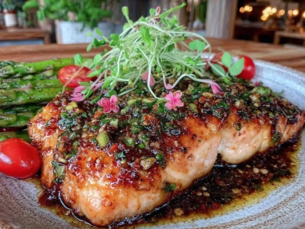 easy spring baking salmon - featured image