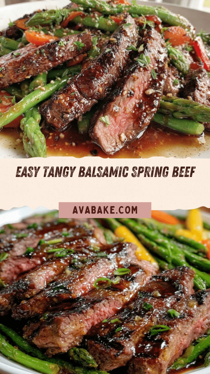 easy tangy balsamic spring beef recipe recipe
