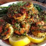 fresh lemon herb spring shrimp - featured image