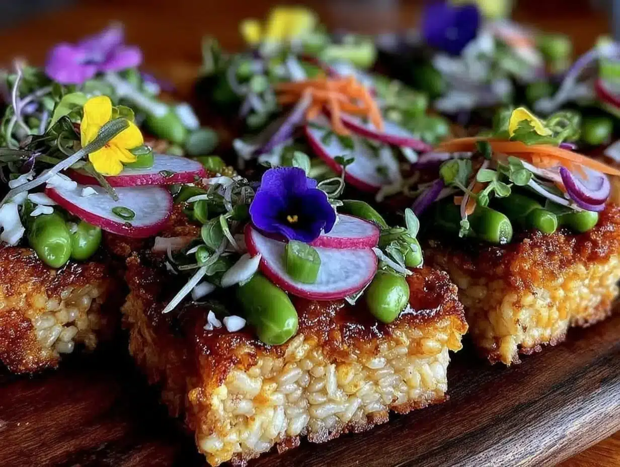 fresh spring over rice bars - featured image