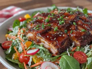 fresh spring salad turkey - featured image