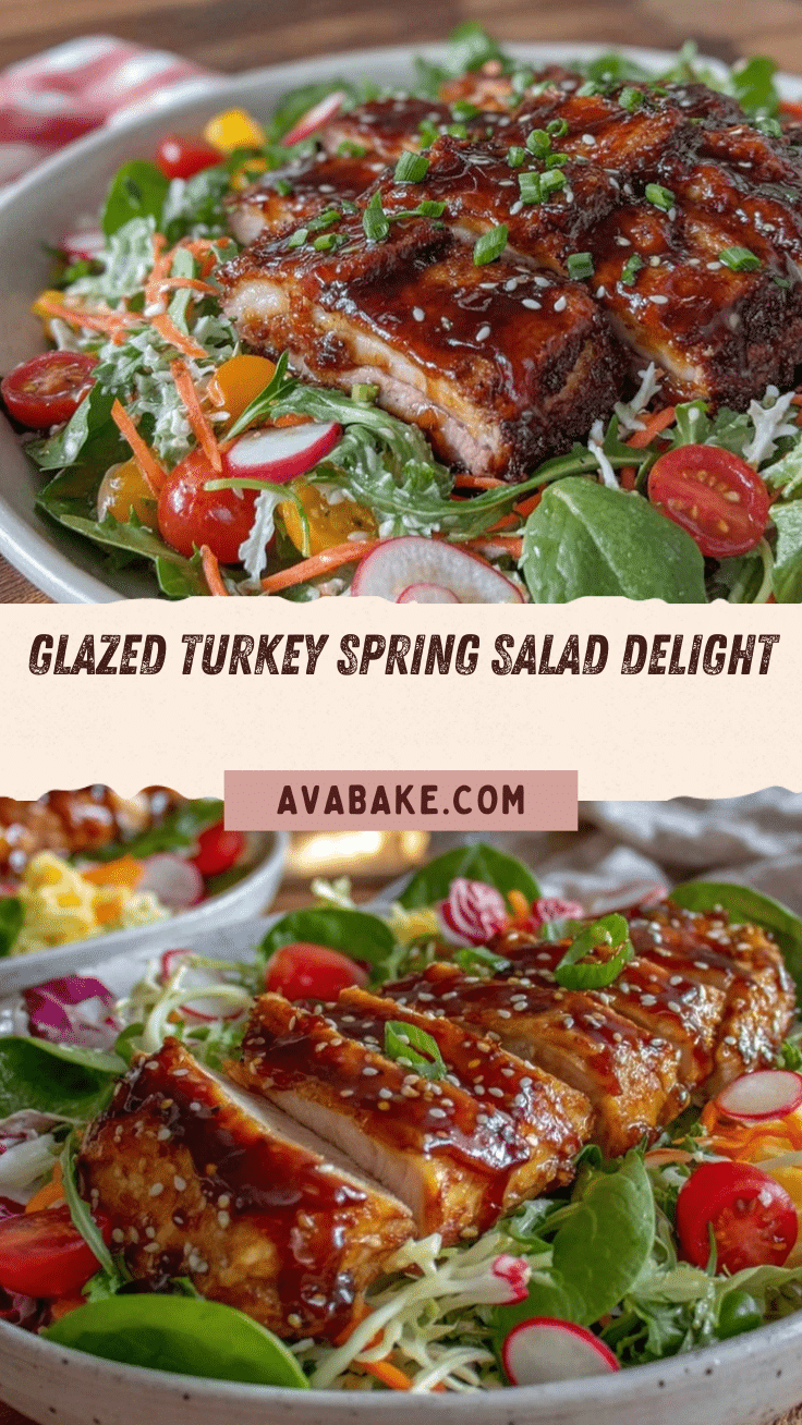 fresh spring salad turkey recipe