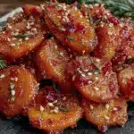 honey sriracha glazed carrots - featured image