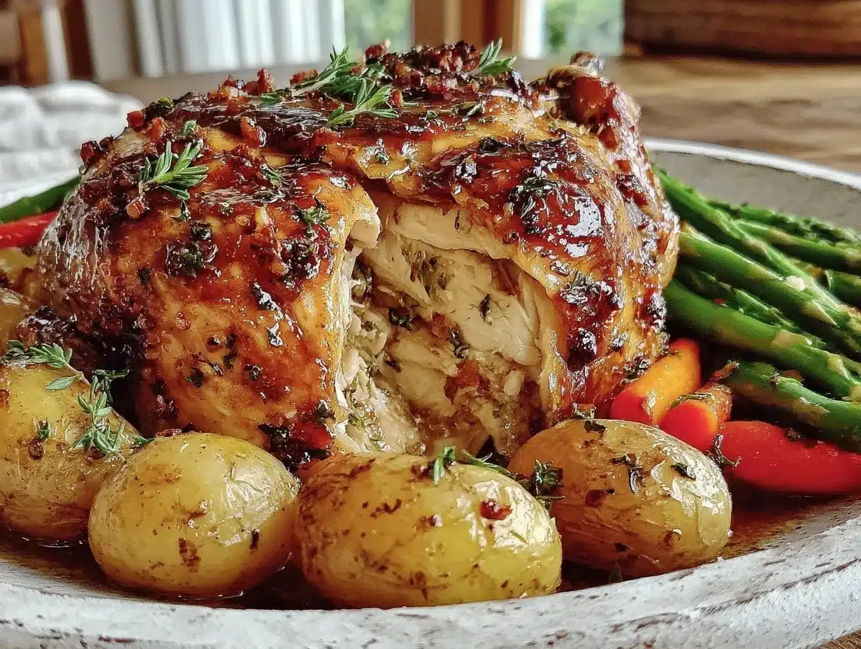 Instant Pot Easter chicken preparation steps