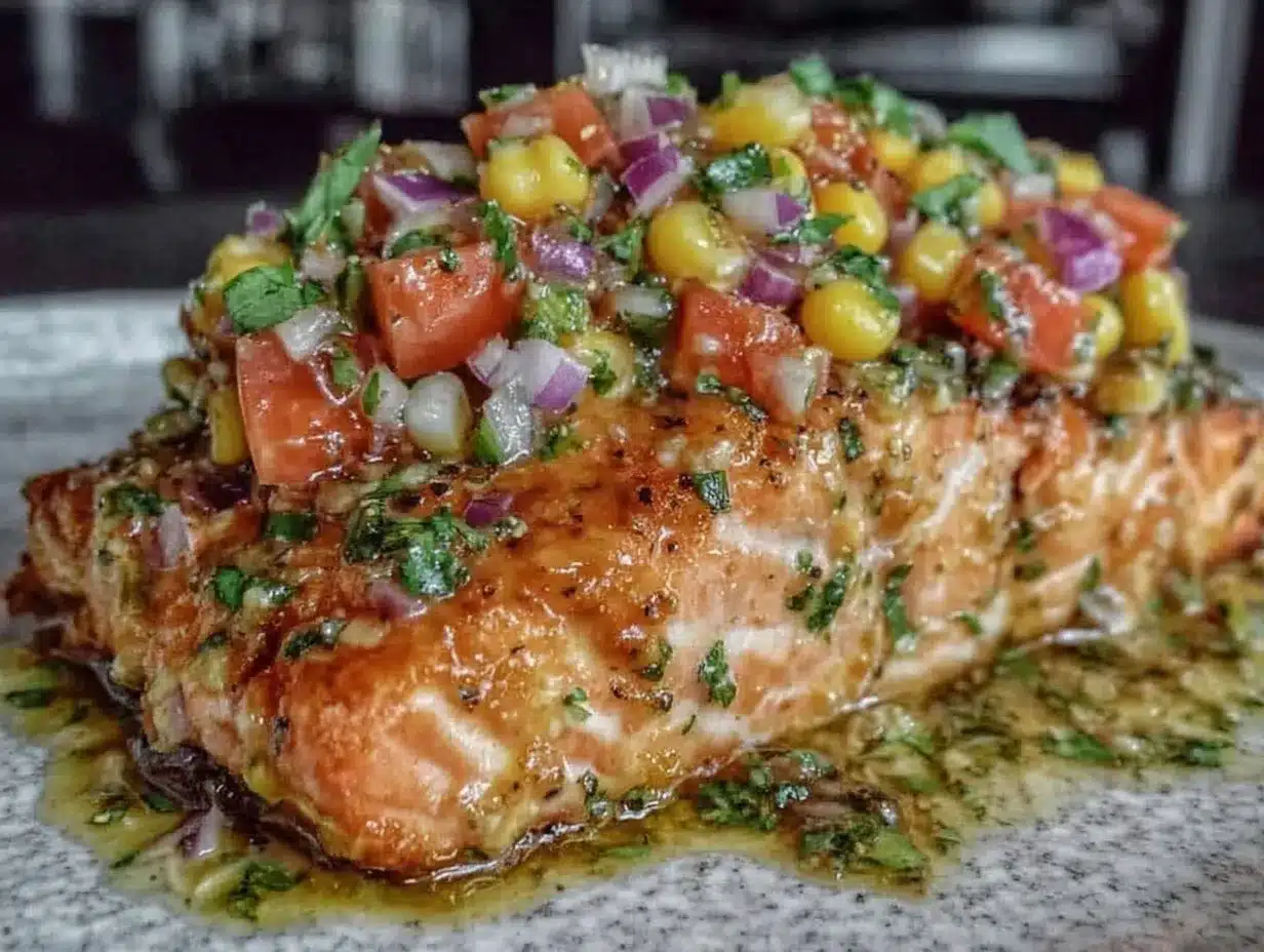 Instant Pot summer salmon preparation steps