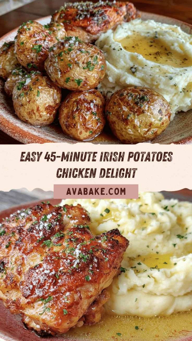 Irish potatoes chicken recipe