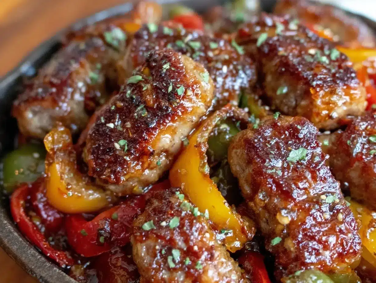 Italian Sausage and Pepper Skillet preparation steps