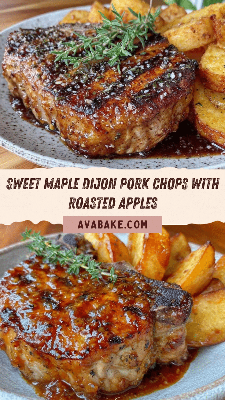 maple dijon pork chops recipe
