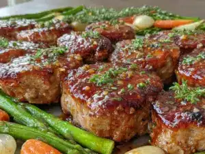 maple glazed sheet pan pork - featured image