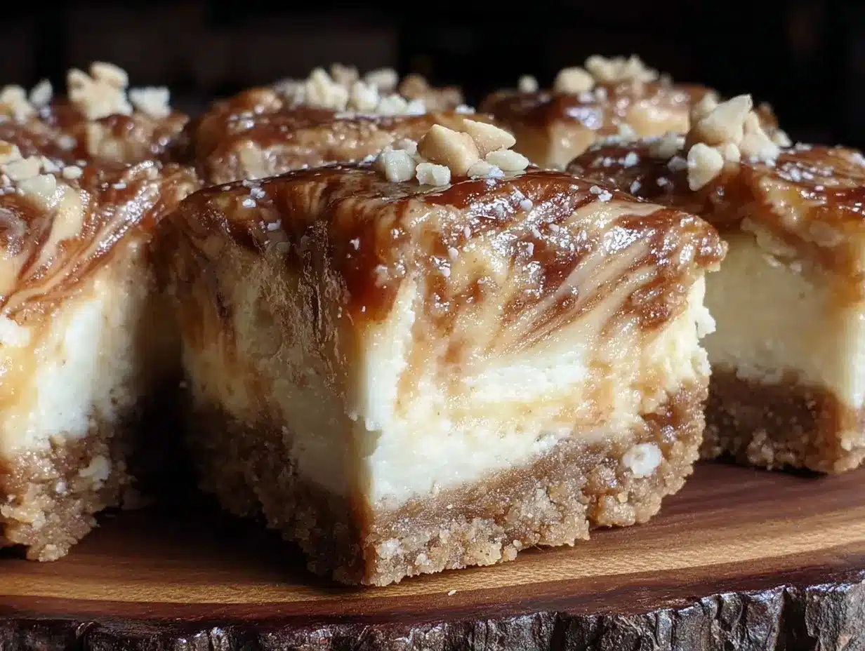 No-Bake Peanut Butter Cheesecake Bars preparation steps