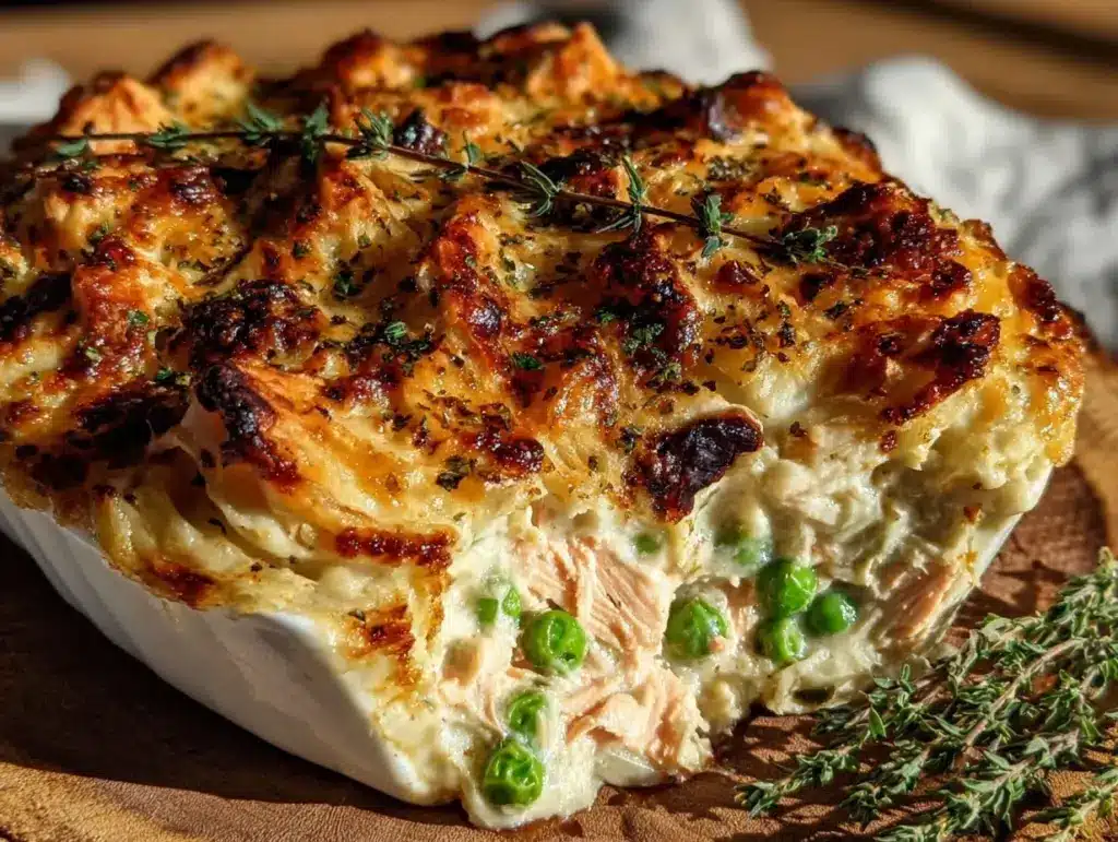one-pot st patrick’s day salmon casserole - featured image