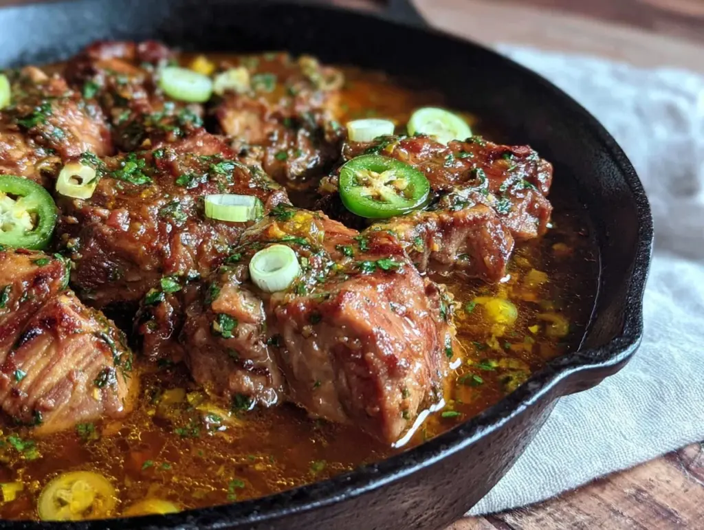 one pot st patricks pork skillet - featured image