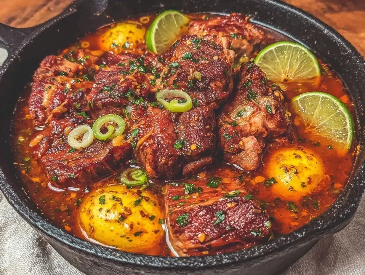 one pot st patricks pork skillet preparation steps