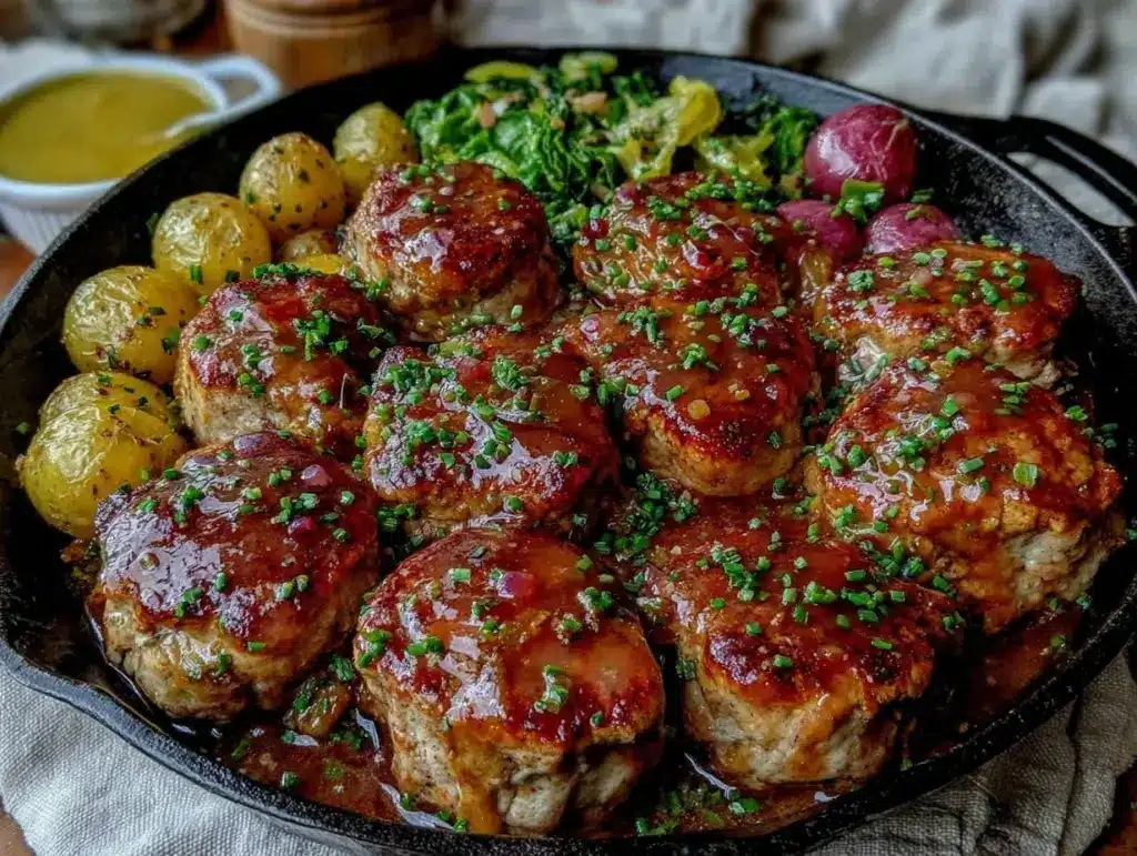 Quick Crispy St Patricks Pork Skillet - featured image