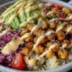 quinoa power bowl - featured image