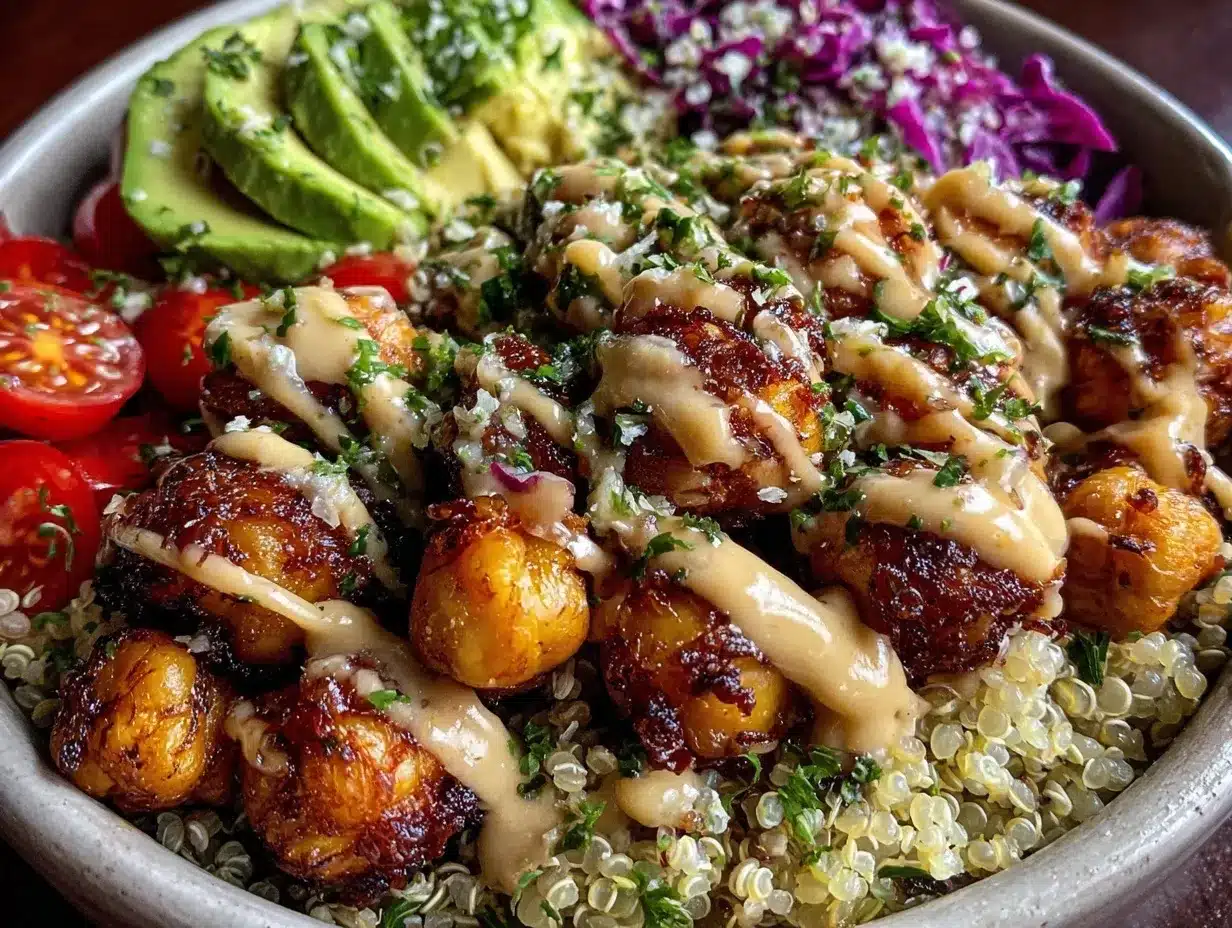 quinoa power bowl preparation steps