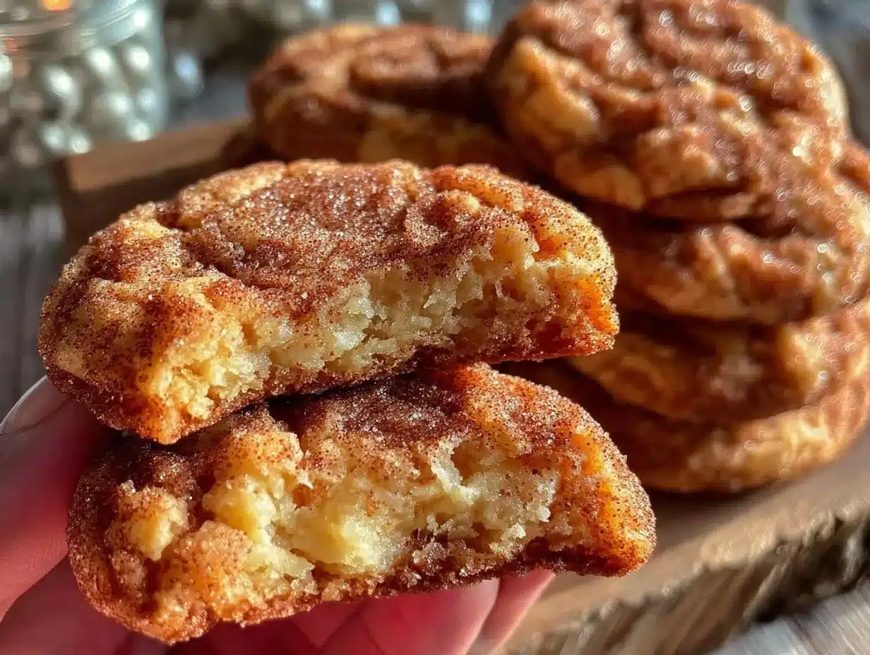 soft batch brown butter snickerdoodle cookies preparation steps