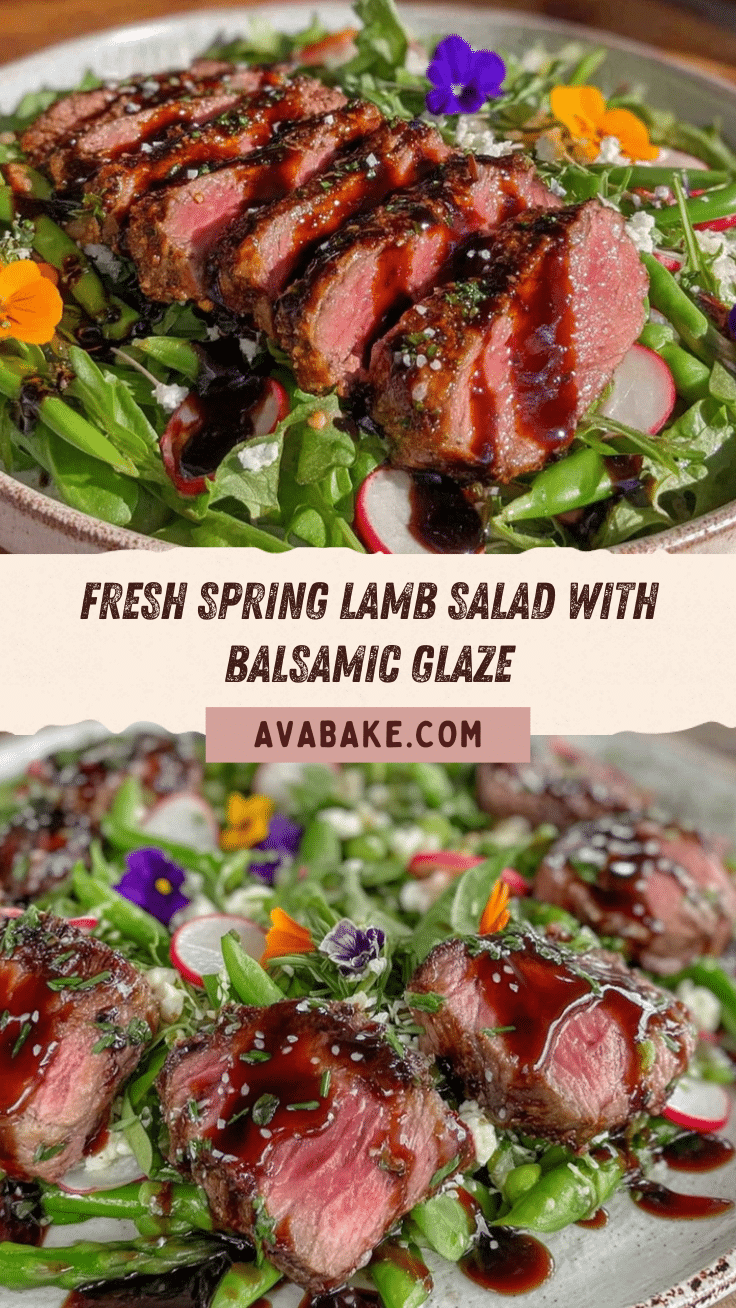 spring salad lamb recipe recipe